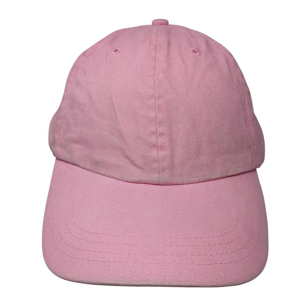 Accessories Slideback Baseball Cap Pink One Size Adjustable 6 Panel Blank
